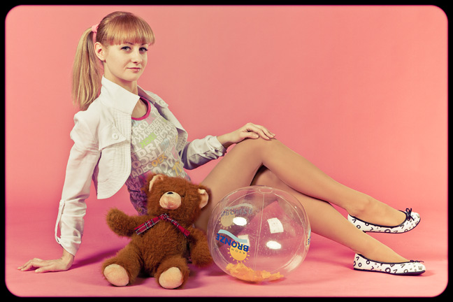 Анна, студийная фотография, фотограф Александр А. Зараменских, Абакан